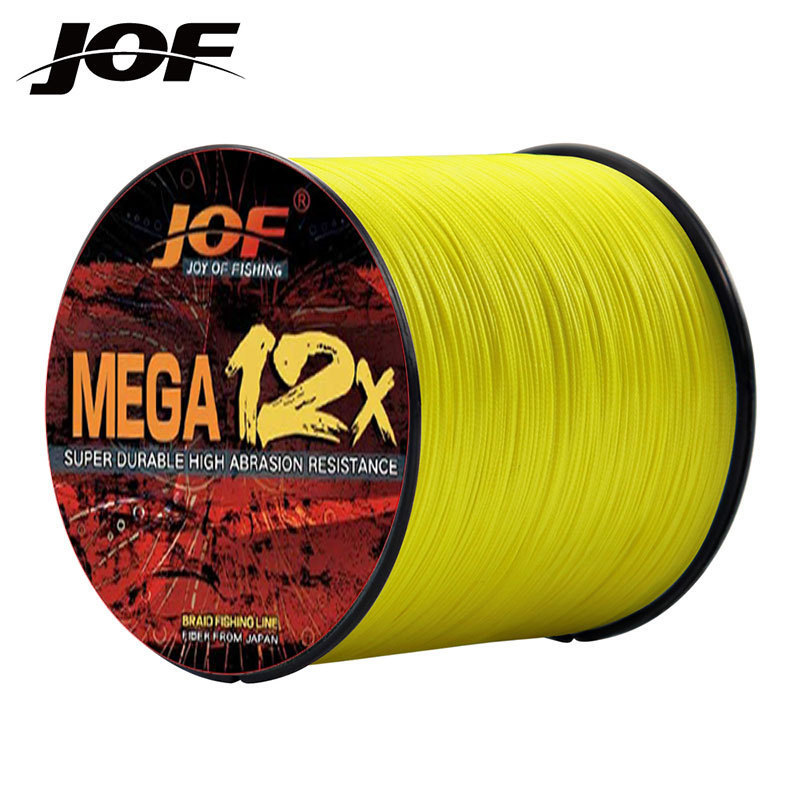 Dây Câu JOF X12 300M 12 Dây Dây Câu Bện Dây PE 100% PE Dây Mồi Bền Dây Câu Dây PE Dây PE