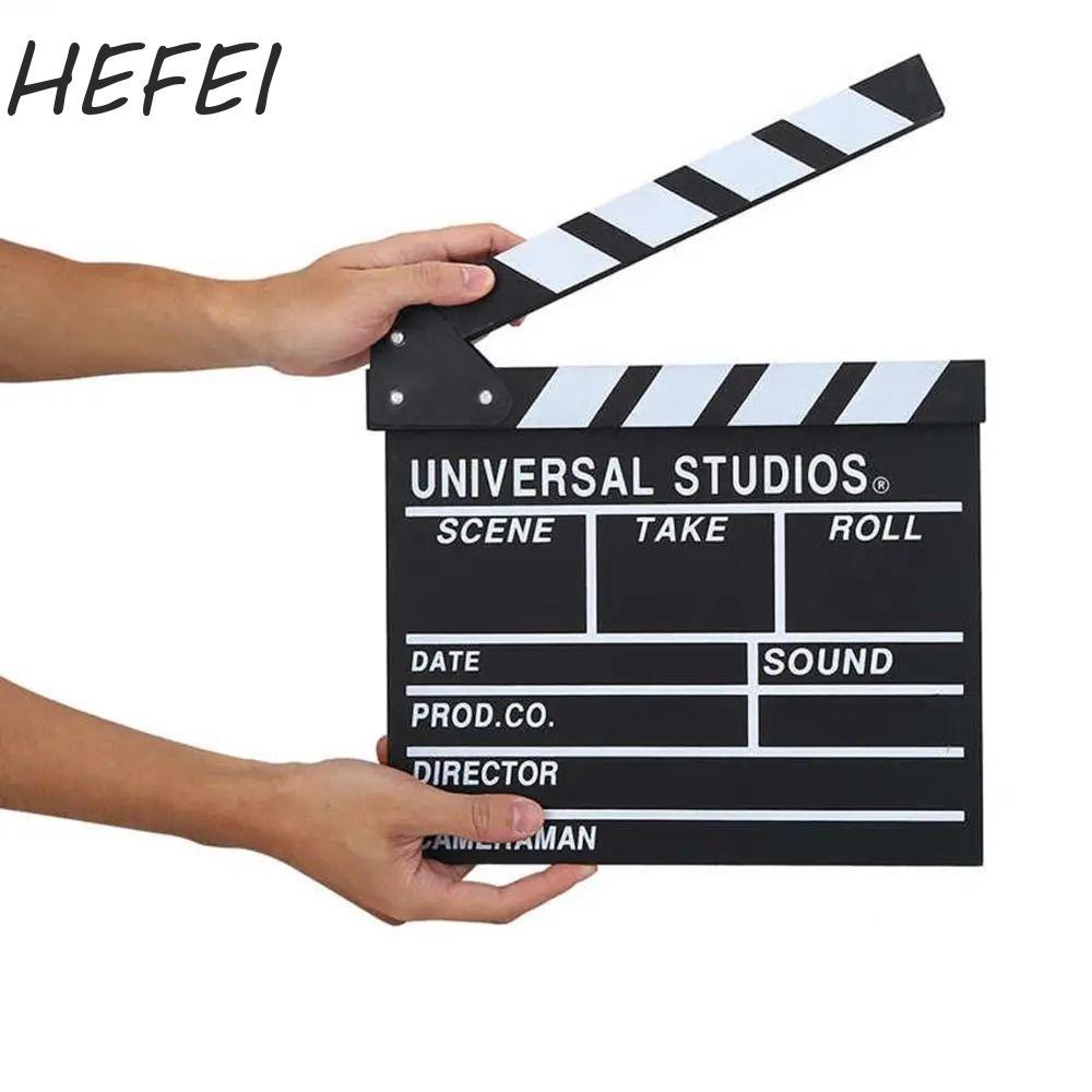 HEFEI Photography Prop Regisseur Board, Regisseur Board Đồ trang trí chụp ảnh Regisseur Scene Clappe