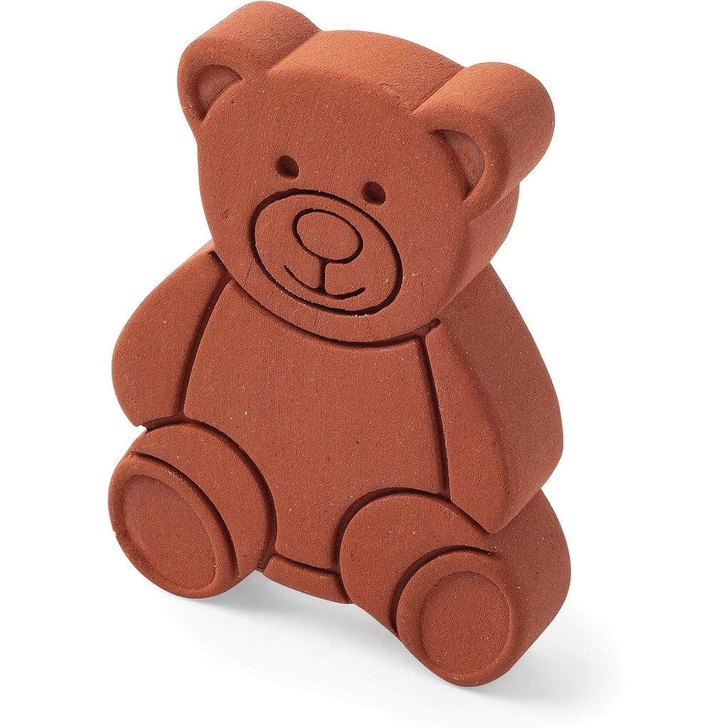 Fox Run Terracotta Brown Sugar Keeper và Saver, Bear