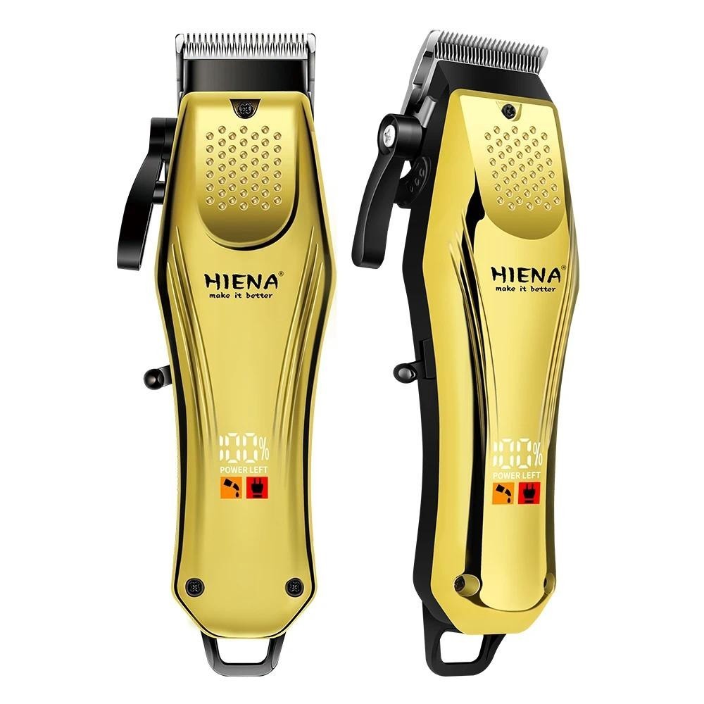 Máy cắt tóc HIENA Máy cắt tóc Chuyên nghiệp Tông đơ cắt tóc dành cho nam có thể sạc lại Máy cắt tóc 
