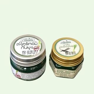 Dầu massage cù là xả thảo dược Thái Lan trị muỗi dốt côn trùng cắn - hũ 20g. Massage body , Body Oil