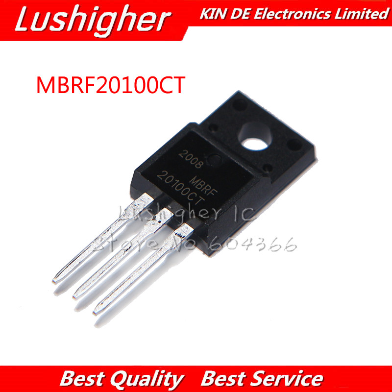 10 MBRF20100CT TO-220F TO220F 20100CT Diode Shoteki