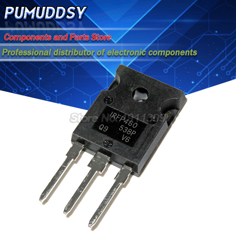 5 Ống hiệu ứng trường kênh IRFP460 IRFP460 20A / 500V / 0,27ohm / 280W TO - 247