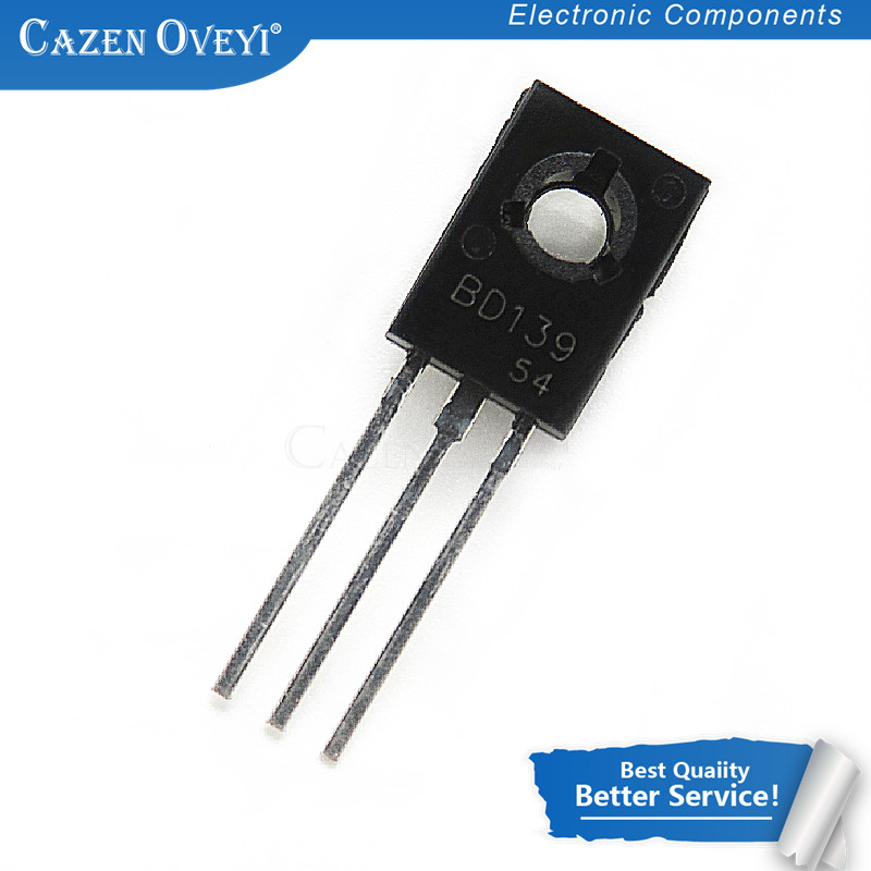 20 Cái / lốc (BD139 + BD140) Transistor TO-126 NPN PNP 80V 1.5A Triode Transistor Còn Hàng