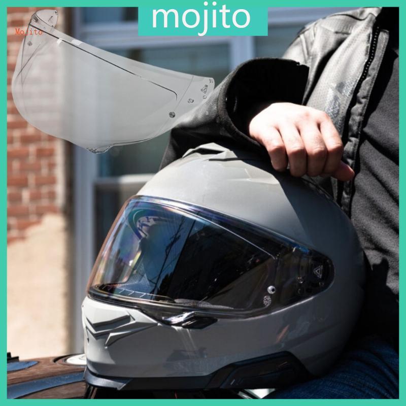 Tấm che mũ bảo hiểm trong suốt Mojito có khả năng chống tia cực tím Ống kính thay đổi nhanh phù hợp 