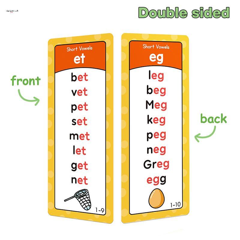 Danh sách từ Phonics lớn, 117 nhóm Danh sách cột từ ngữ âm, Dụng cụ hỗ trợ giảng dạy xây dựng từ vựn
