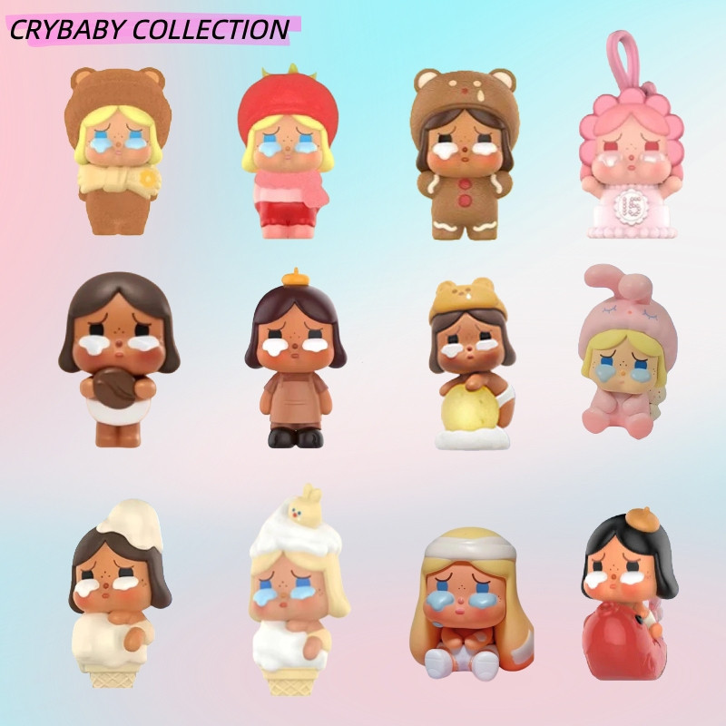 POPMART POP BEAN CRYBABY mamafu Crybaby FLUFFY COZY CRYBABY bộ sưu tập