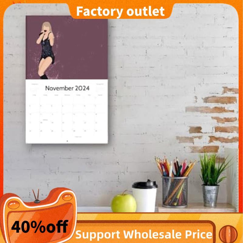 2024 Lịch Treo Tường Để Bàn Lịch Âm Nhạc Áp Phích Album Bìa Poster Lịch Dành Cho Người Hâm Mộ Quà Tặ