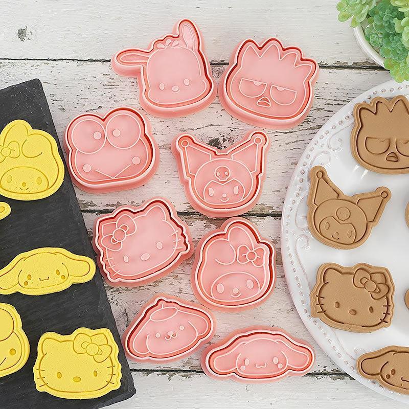 Phim hoạt hình Biscuit khuôn gạo CuộN dưa hấu khuôn Cookie khuôn Báo Chí DIY nướng phụ kiện Cookie c