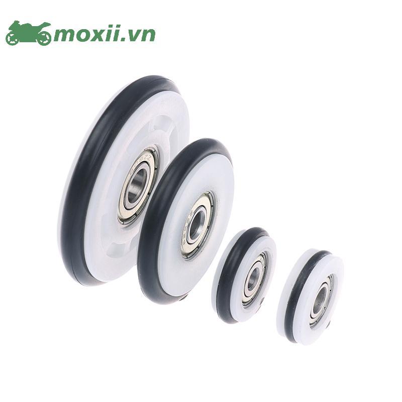 Miếng cao su giảm tiếng ồn cho bánh xe con lăn ròng rọc, chất liệu cao su đàn hồi tốt, phù hợp bánh 