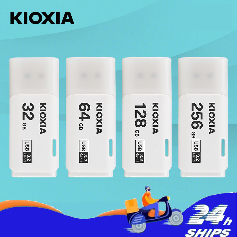 Ổ đĩa Flash USB Kioxia TransMemory U202 32GB / 64GB 2.0 Trắng