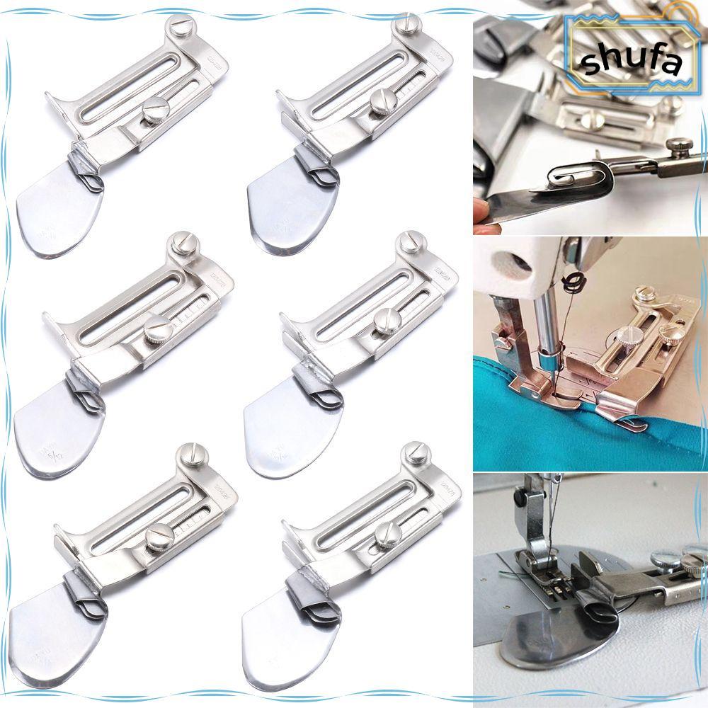 Máy may nội địa SHUFA 1 / 8inch-3 / 8inch 0.3cm-1cm Phụ kiện hợp kim kẽm Máy ép chân cho