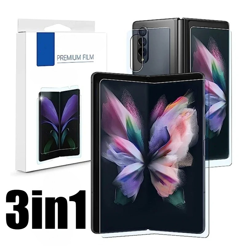 1-2 Chiếc 100D Mặt Trước HD Trong Suốt Mềm Hydrogel Cho Honor Magic V V2 Vs V3 V5 Vs2 Vs3 Ultimate R