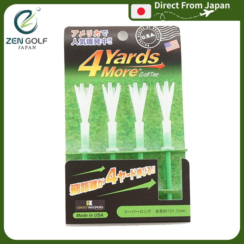 Yamani Golf Tee 4 YARDS MORE GOLF TEE (Super Long) 4 Yard More Tee Super Long TRMG4YA4 Green 60