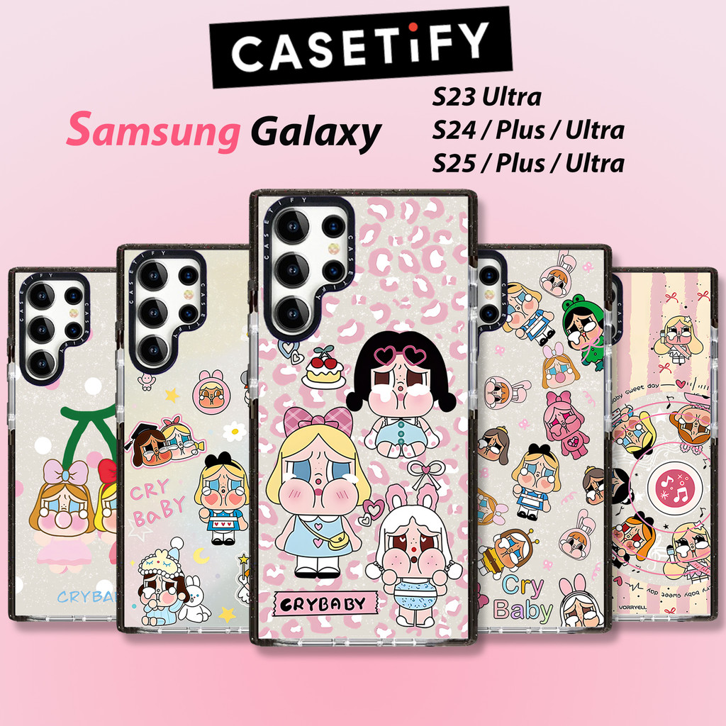 Ốp lưng Crybaby casetify samsung Vỏ điện thoại cho Samsung Galaxy S26Ultra S25Ultra S24Ultra S23Ultr