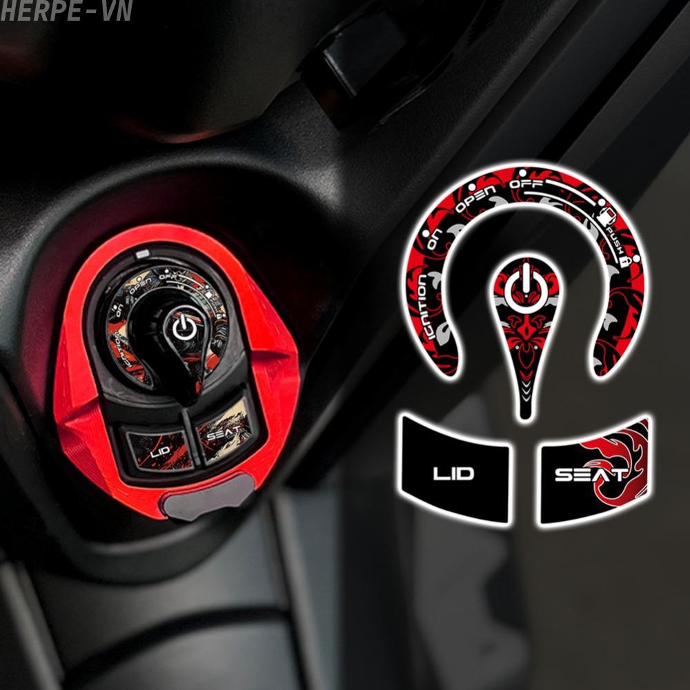 [HERPEVN]for XMAX300/NMAX300 Ignition Engine Start Cover Stickers Key Hole Decals[Ready stock]