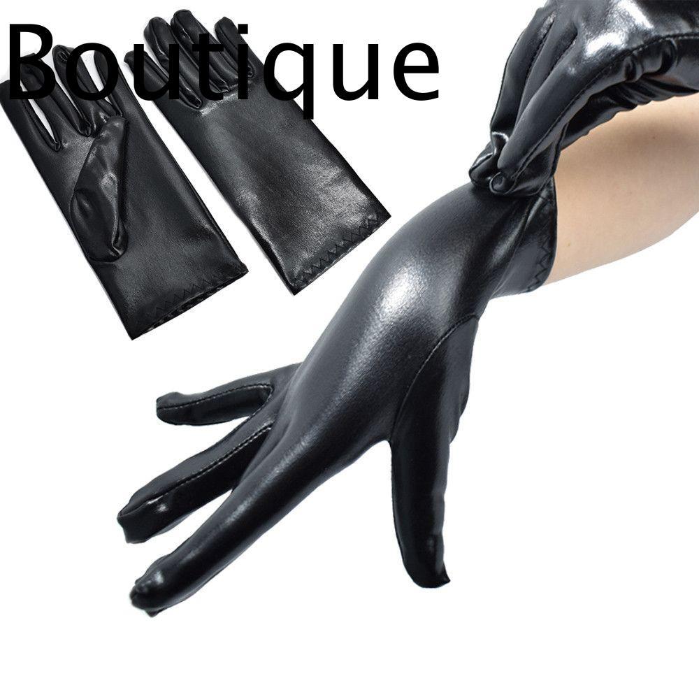 Găng Tay Đen Gothic Hip-Hop Dance Gothic Punk Dress Up