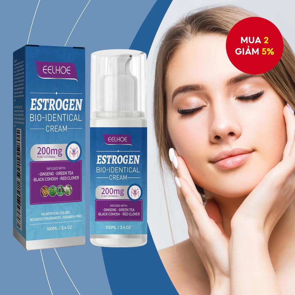 Kem Progesteron cho phụ nữ mãn kinh, phụ nữ trung niên và cao tuổi, cân bằng hormone, kem estrogen c