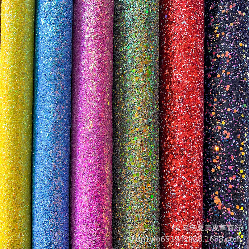 PU vàng long lanh phim da long lanh vải dày PU vàng long lanh phim da long lanh vải dày20260124