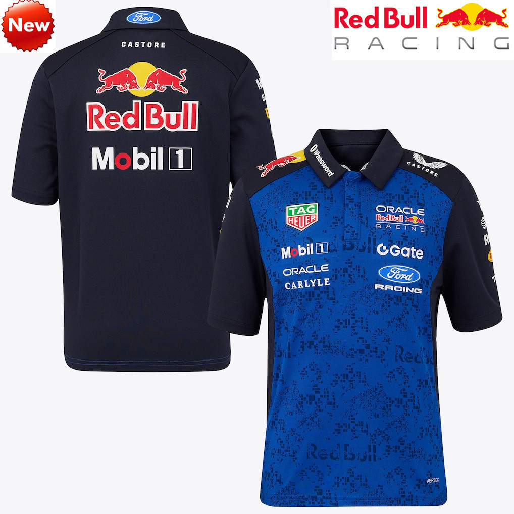 F1 Red Bull 2026 Fleet Race Season - Áo Polo Tay Ngắn Nam Nữ