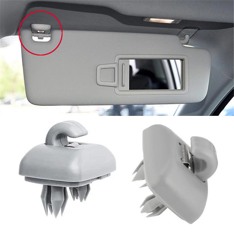 2 Chiếc Kẹp Tấm Che Nắng Cho Xe Audi A1 A3 A4 A5 Q3 Q5 (8E0 857 562) A7 B6 B7 B8 S4 S5 Nội Thất Tấm 