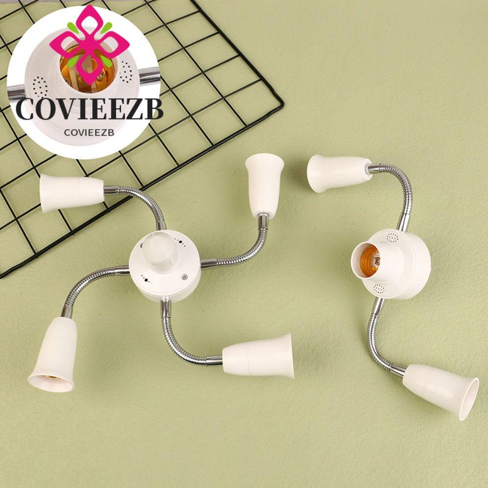 Bộ chia ổ cắm đèn COVIEEZB E27, Bộ chuyển đổi bóng đèn Bộ chuyển đổi giá đỡ đèn E27 linh hoạt, Màu t