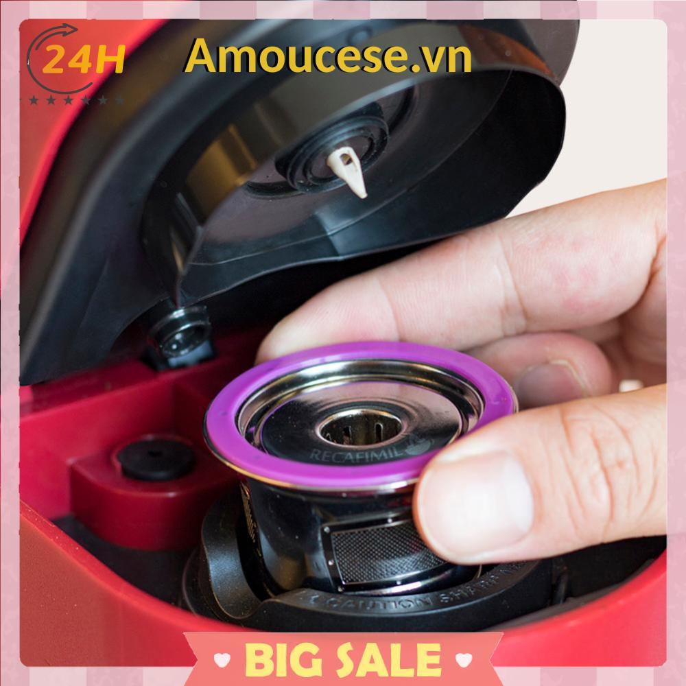 Cốc Viên Cà Phê Có Thể Tái Sử Dụng K Cup Keurig 2.0 / 1.0 Mini Plus Lọc Viên Cà Phê Có Thể Đổ Lại Bộ
