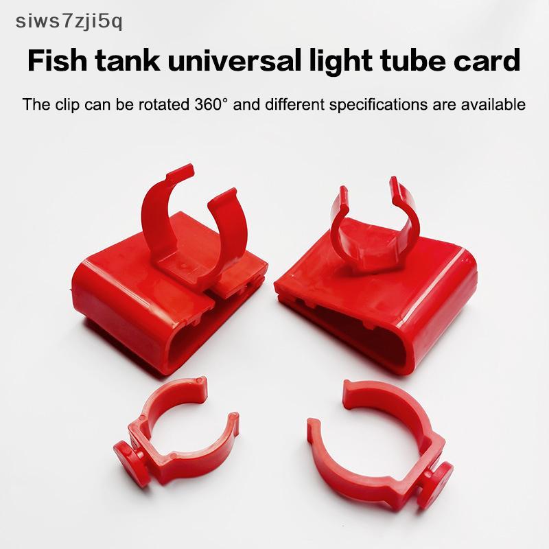 Szvn Aquarium LED giữ ánh sáng nước Hose mount bracket cố định Clip Fish Tank Hose kẹp chìm Fish Tan