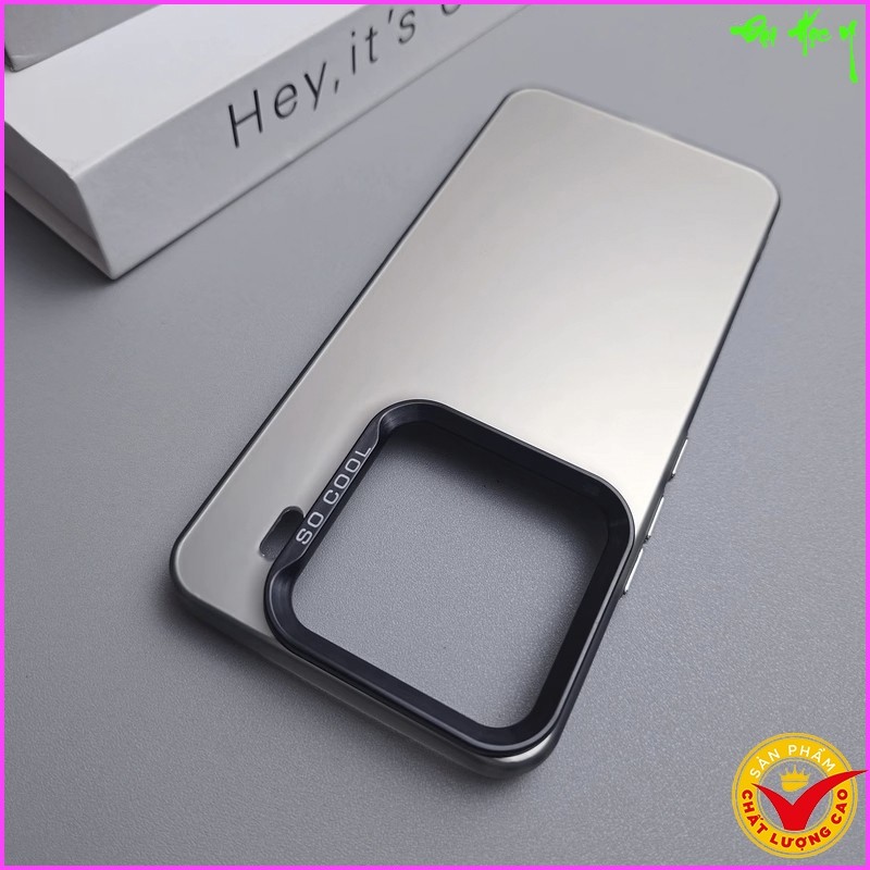 Ốp lưng imd đen bạc socool Xiaomi K80/ K80 Champion/ K80 Pro...  viền TPU lưng cứng mạ lazer cao cấp