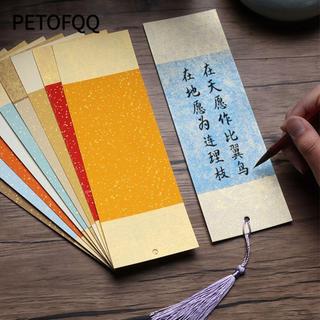 Petofqq 5 / 10 Cái Dấu Trang, Giấy Xuân Vẽ Tay Trang Sách Kẹp, DIY Ngộ nghĩnh Văn Phòng Phẩm Phân Trang Mark