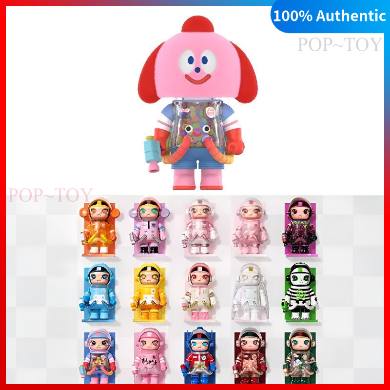 POPMART molly MEGA SPACE MOLLY 100% Series 4 Blind Box Figures pop mart molly v4