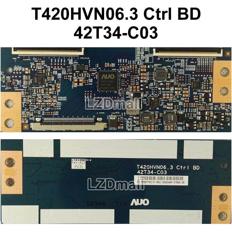 1 PC TCON Board T420HVN06.3 Ctrl BD 42T34-C03 TV T-CON Logic Board