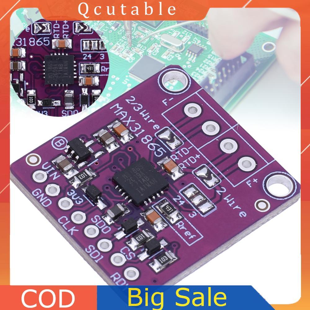 MAX31865 PT100 / PT1000 RTD Bộ Chuyển Đổi Nhiệt Độ Khuếch Đại Cảm Biến Bộ Chuyển Đổi Cảm Biến Nhiệt 