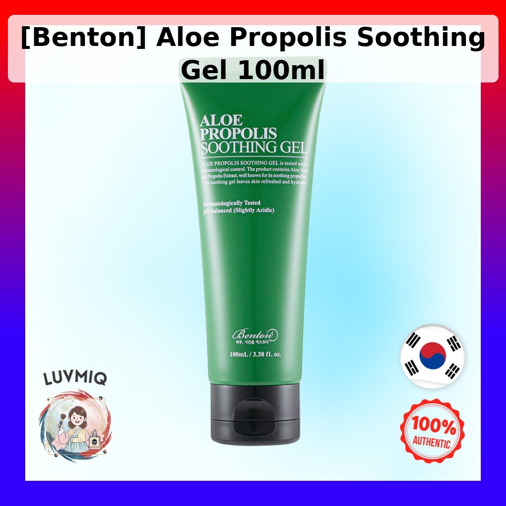 [Benton] Gel làm dịu nha đam 100ml / Gel Hàn Quốc / Công thức dưỡng ẩm / Chính hãng 100% của Luvmiq