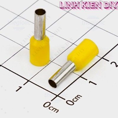 [50 Cái]- E4009 Cos Pin Rỗng Cỡ Dây 12AWG Màu Vàng Linh Kiện DIY