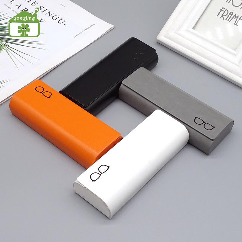 [Gong] Hộp Kính Mắt Nam Nữ Retro Cận Thị Kính Nhỏ Tươi Sinh Viên Di Động Kính Chống Áp Lực Trường Hợ