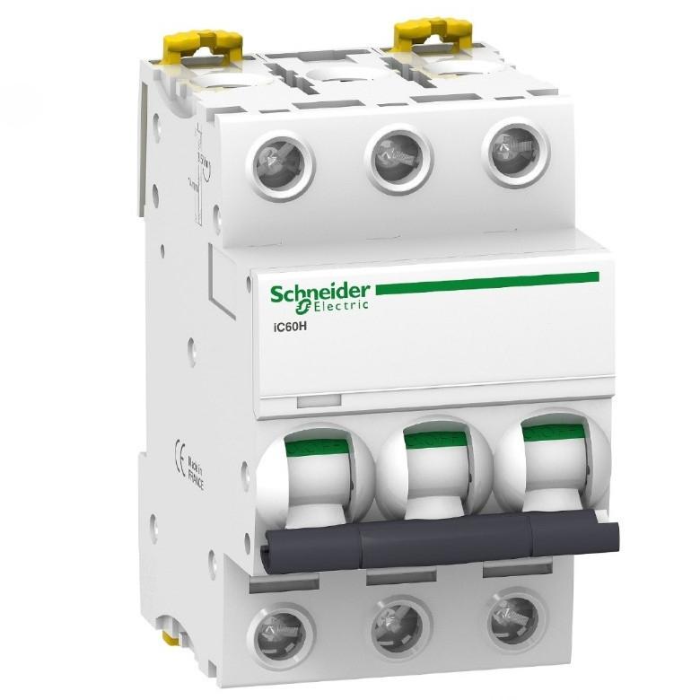 (Freeship) MCB 3P 10kA dòng Acti9 iC60H Schneider A9F84306 A9F84310  A9F84325 A9F84332 A9F84340 A9F8