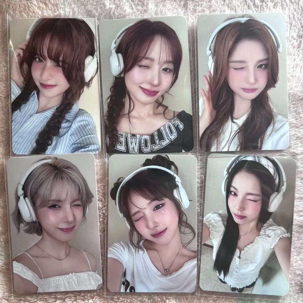 nmixx Yao bonus card ms Taipei earphones beautiful bonus card Wu Haiyuan Jin Zhiyu