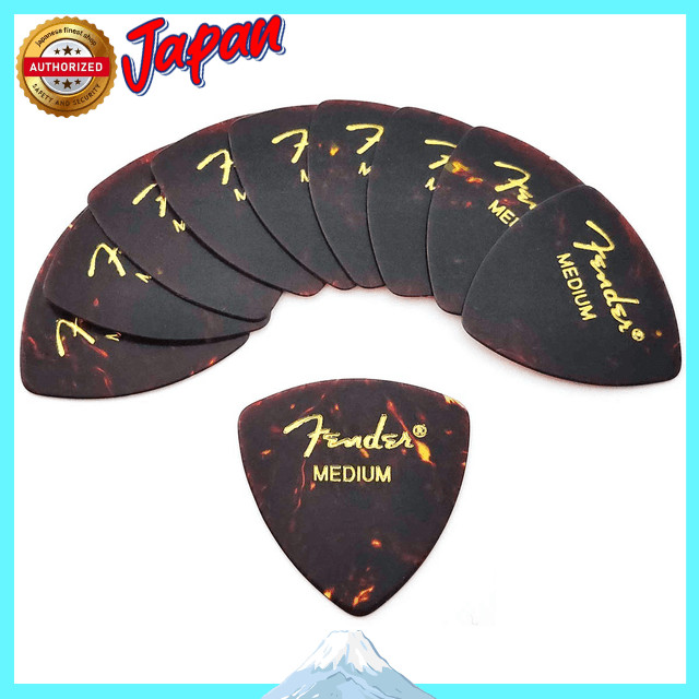 Fender pick ×10 chiếc hình tam giác MEDIUM-SHELL