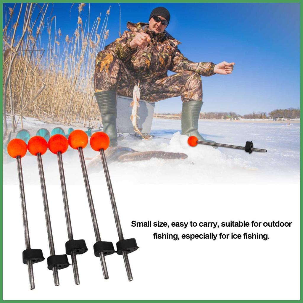 Đá Cần Câu Đầu Mini Cần Câu Đầu Hoàn Thiện Cực Lò Xo Bobber Linh Hoạt Bobber Mùa Đông Câu Cá Đầu cau