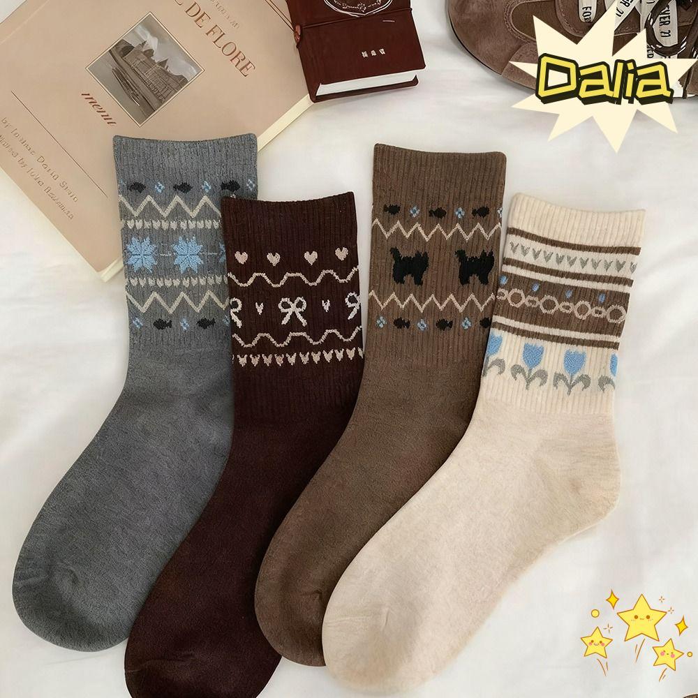 DALIA Tất Nữ Ôm Just-Fit, Ấm Áp Thu Đông, Thoáng Khí
