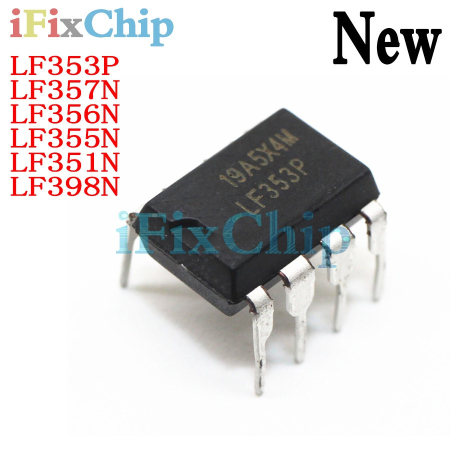5 chiếc LF353P DIP-8 LF353N LF353 DIP8 LF357N LF357N LF356 LF355N LF351N LF351 LF356P LF357P LF351P 