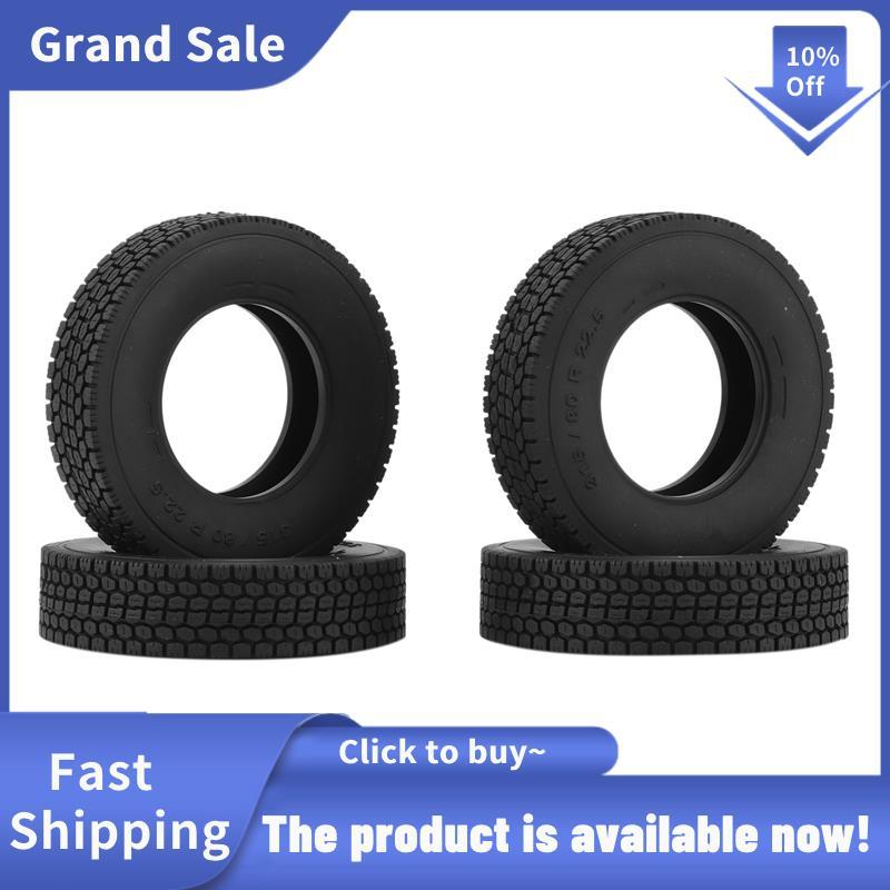 4 Lốp 1.55 Cho 1 / 14 RC Trailer Xe Kéo Xe Tải Nâng Cấp Phần