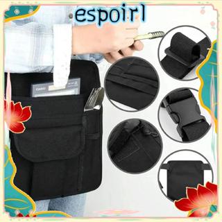 Túi tạp dề nhà hàng ESPOIR, Phụ kiện phục vụ tiện lợi Ví thắt lưng của người phục vụ, Dây đai có thể điều chỉnh Túi đựng máy chủ đa chức năng Thanh quán cà phê