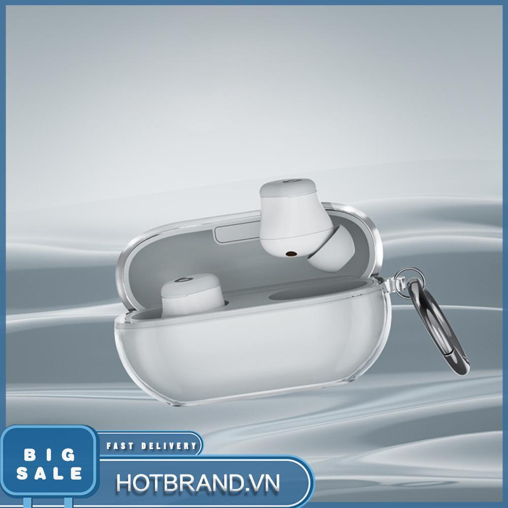 Ốp Sạc Da Chống Trầy Xước Trong Suốt Cho Beats Solo Buds Case Cover