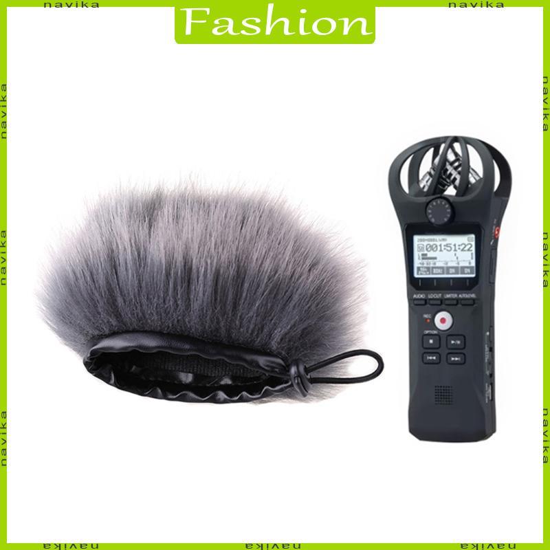 NA Micro Kính Chắn Gió Deadcat Windmuff Cho Zoom H1n Máy Ghi Tiện Dụng WindShield