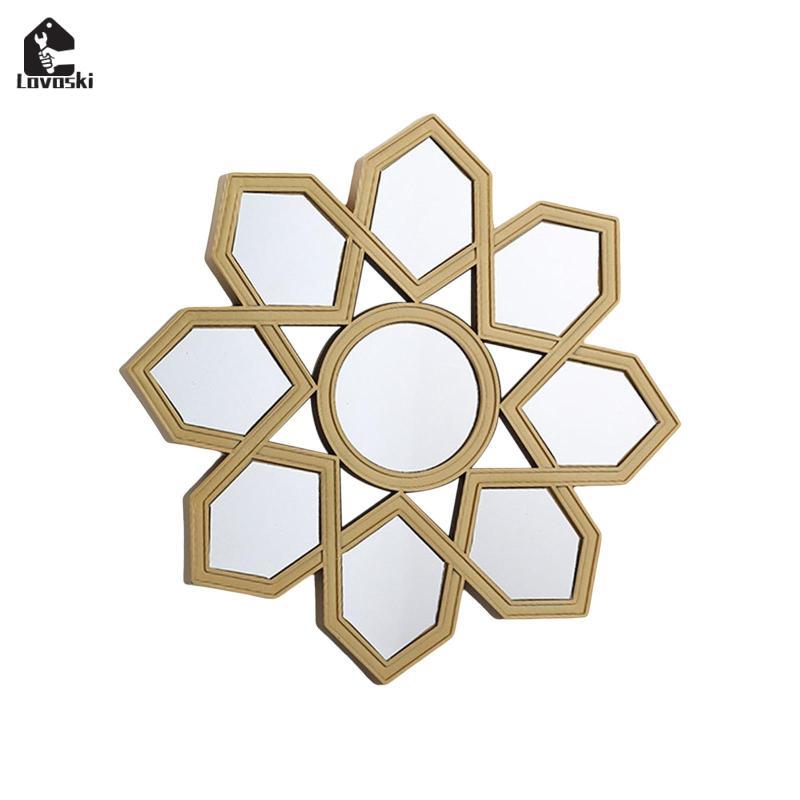 Gương Treo Tường Gương Trang Trí Đạo Cụ Ảnh 25cm Gương Tròn Cho Hội Trường Khách Sạn Nền Phòng Ngủ T