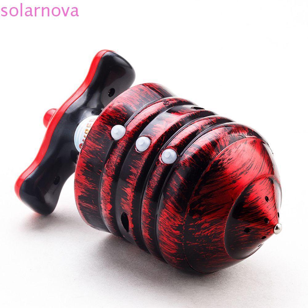 SOLARNOVA Quay Con Quay Con Quay Laser Đỏ Dòng Đồ Chơi Âm Thanh Spinner Con Quay Đồ Chơi Đồ Chơi Xây