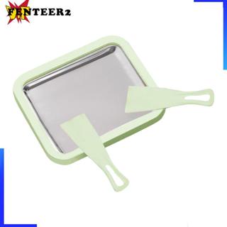 Máy Làm Kem Chảo Máy Làm Sữa Chua Cán Tức Thì Chảo Kem Đông Lạnh Khay Tráng Miệng Thép Không Gỉ Dễ Dàng Sử Dụng Thích Hợp Cho Gia Đình Phòng Ăn Gia Đình