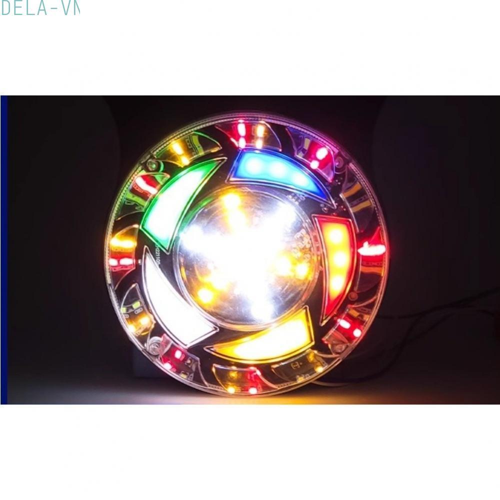 RGB LED Trailer Signal Light 12V 24V IP67 Waterproof for Side Mount Installation#DELA